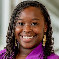 Portrait of Dr. Sharmon P. Osae, ULS faculty member